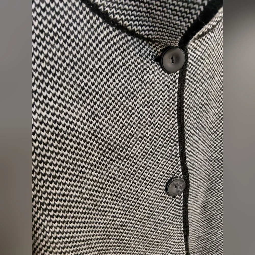 FREE SHIP. Cocogio Wool Italian Long Cardigan Coat Size Large